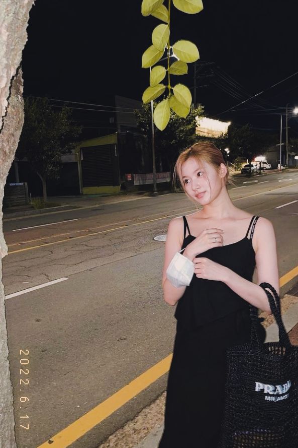 night walks with her <3