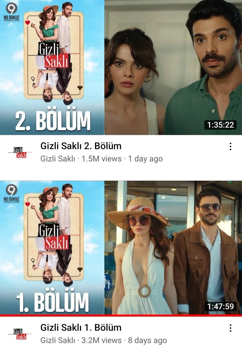 huyde12's tweet photo. #GizliSaklı Youtube'da iyi izlenmeler elde ediyor 💥
1. Bölümü 3+ milyon
2. Bölümü 1,5+ milyon ve 
3. Bölüm fragmanı 1+ milyon izlenmeye ulaştı. https://t.co/JsBs2JdNYG