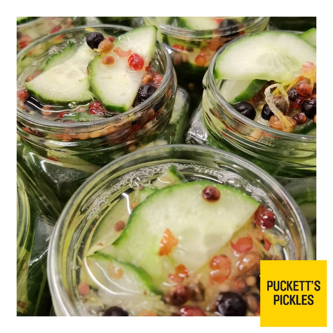 On the hottest day of the year, what better way to cool down than a delicious serving of our Cucumber and Lemon Pickle.
Inspired by a G&amp;T, it is infused with pink peppercorns, juniper and lemon zest. We use cucumbers grown just down the road in Cottingham.

#hottestdayoftheyear