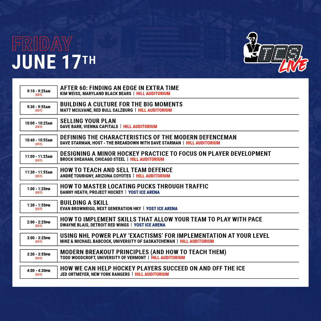 TheCoachesSite's tweet photo. And just like that, we've arrived at the final day!

Follow along with #TCSLive, as some of the brightest minds in the game share their coaching knowledge. https://t.co/Qpr0qoFOSJ