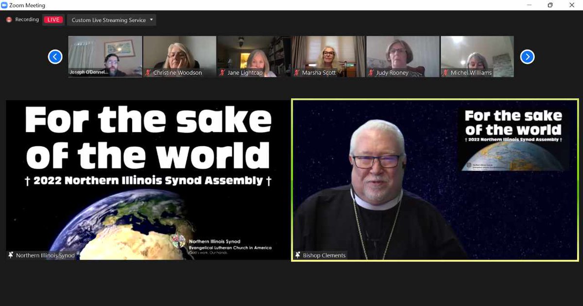 N IL Synod, ELCA tweet media