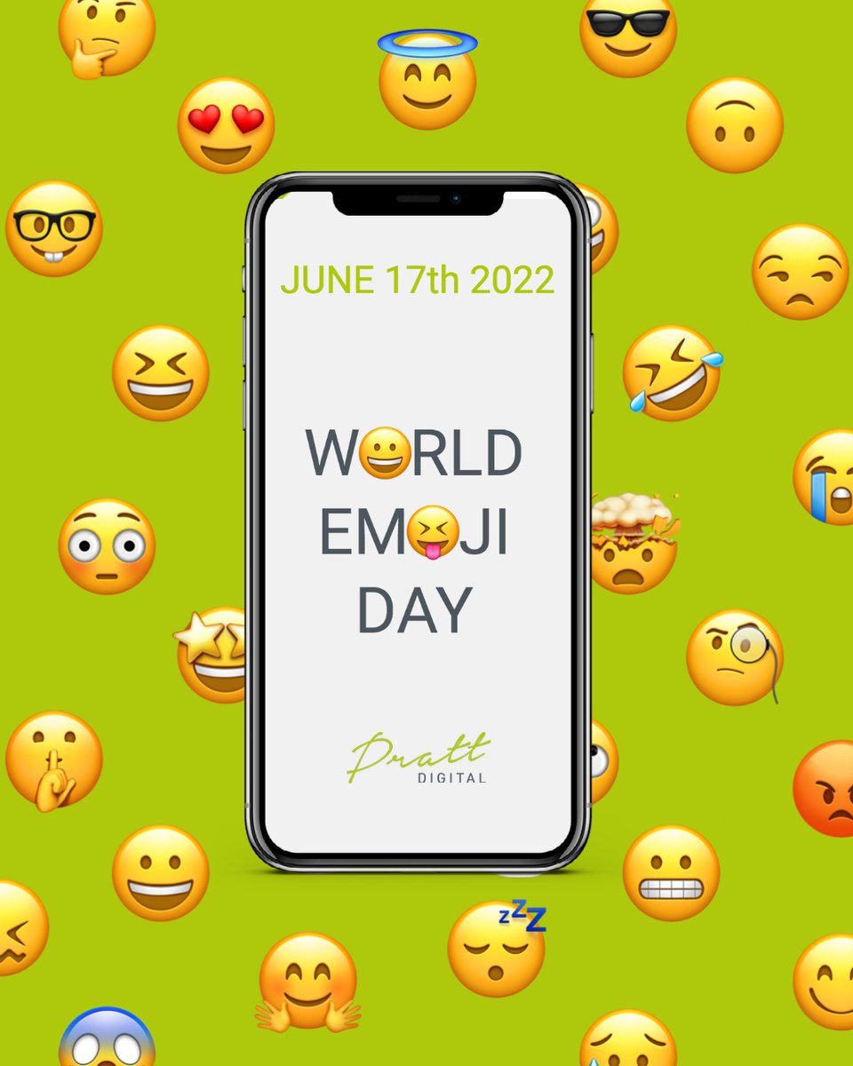 Happy World Emoji Day 😁 Join the celebration and check out some amazing statistics on the official World Emoji Day website: worldemojiday.com/statistics
What are your go to emojis?

#WorldEmojiDay #WorldEmojiDay2022 #ppc #digitalmarketing #paidsearch