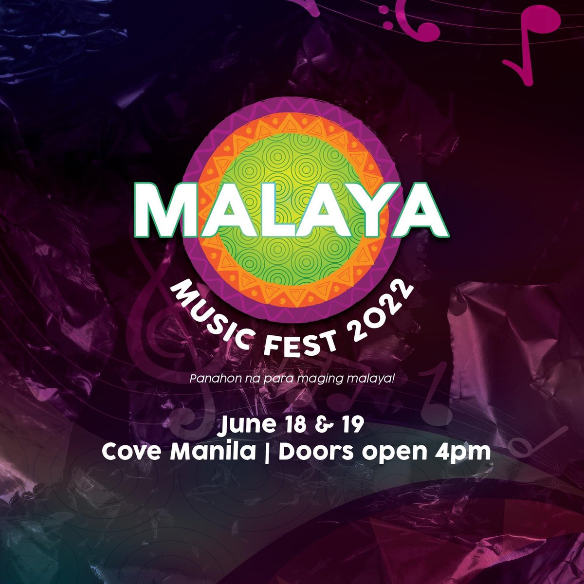 jaykscart's tweet photo. WTS LFB (non kpop related)

2 tickets for Malaya Music Fest 2022 Day 1

• ₱3,200 for both tickets (original price)
• Center Deck 
• MOP: Gcash
• RFS: my cousin won’t be able to go

Help RT pls thankss https://t.co/pMUtAVdySK
