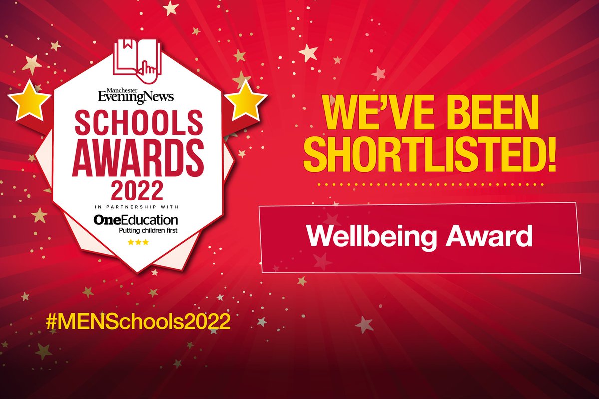 Summerseat_mps's tweet image. We have been shortlisted in 3 categories for the 2022 MEN Schools Awards! Primary School Teacher of the Year, Primary School Head of the Year and the Wellbeing School Award #MENSchools2022 @OneEducation @MENnewsdesk
