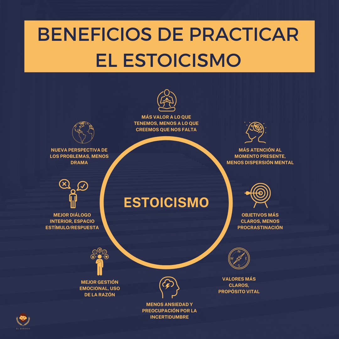 Beneficios de practicar el #estoicismo