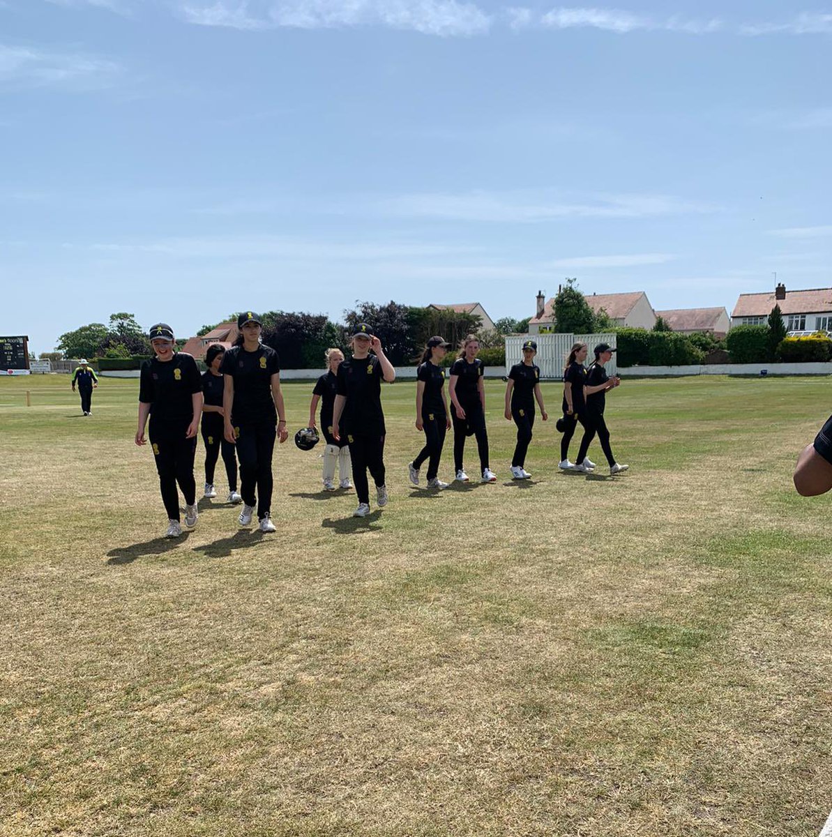 Cheshire U13 girls beat Lancashire by 8 wickets 👏