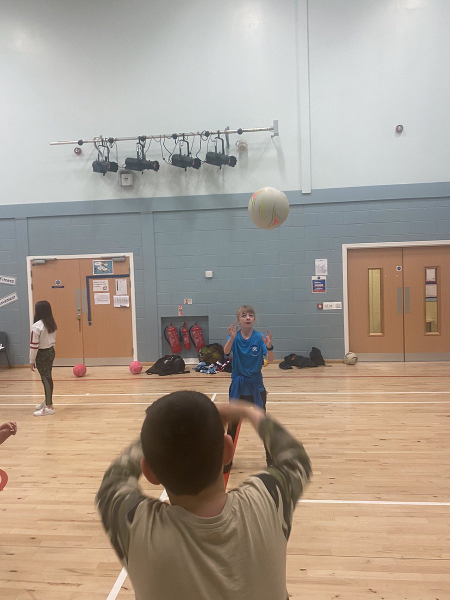 StTimothysPS's tweet photo. Room 12 enjoyed some netball today #healthweek22 https://t.co/ttfDR2qjAS