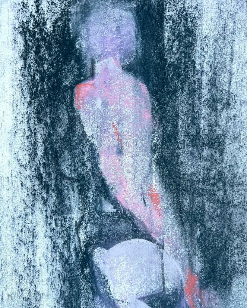 Title: Helena. ⁠Noir.
.⁠
Media: Charcoal &amp; soft pastel⁠
Surface: Hahnemüle 100% cotton rag pastel paper
Size: A3 - 29,7 x 42cm (11,7 x 16,5 inch)⁠
.⁠
Model: Helena
⁠.
@dinkanddrawberlin
#hahnemühle #hahnemühlepaper #sennelier1887 #sennelierpastel… instagr.am/p/Ce6aPEfK3TL/