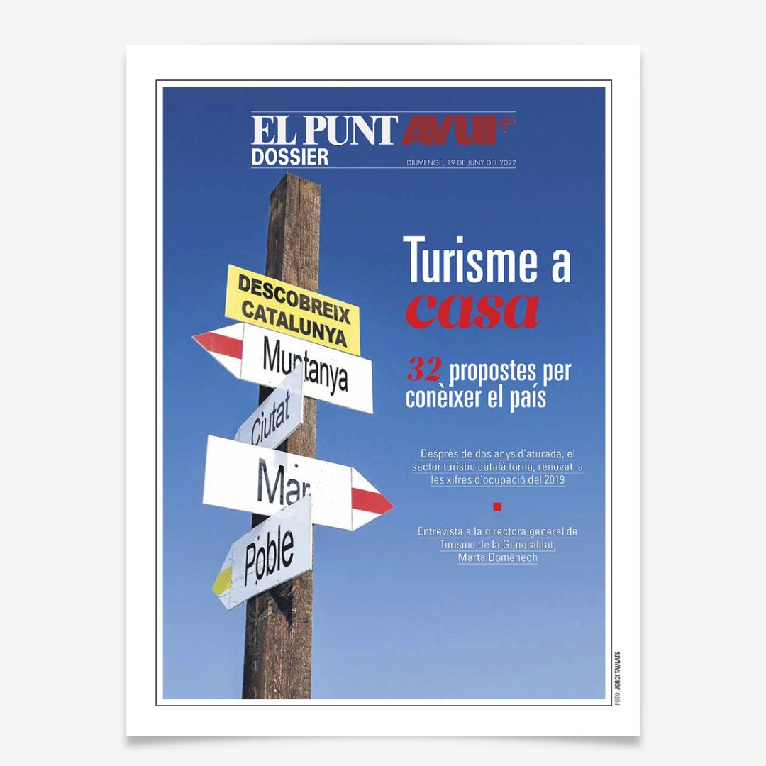 Si aquestes vacances no saps on anar, aquest diumenge, a <a href="/elpuntavui/">El Punt Avui 🎗️</a> , trobaràs l'#ESPECIAL  #Turisme a casa. 32 propostes per redescobrir el territori.