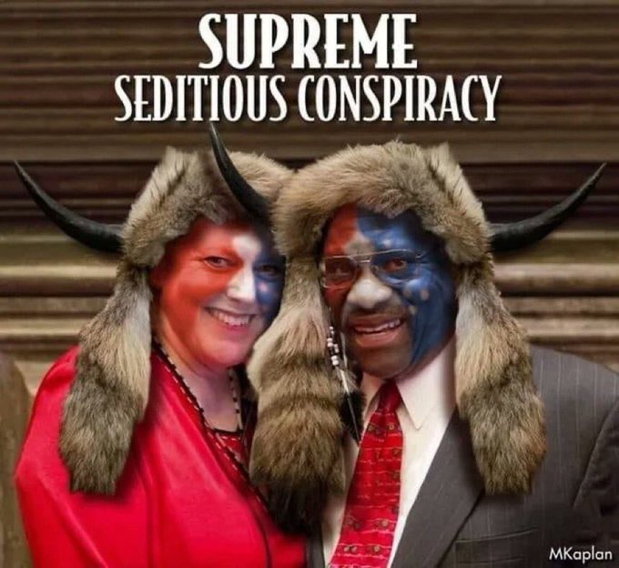 evasuncle's tweet image. #SCOTUSStench
#SCOTUSISCOMPROMISED 
#RobertsCourtIsCorrupt
#GinniThomasSeditiousConspirator