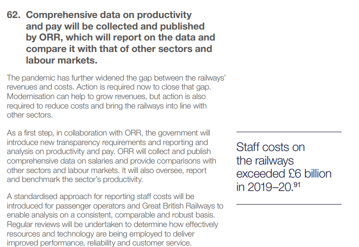 AC_Resist's tweet photo. We are heading back to the dark days of rail privatisation when everything was about money. The Williams-Shapps plan (see below) indicates that by comparing other sectors and labour markets the attack on rail staff wages has only just begun. #rmtstrike #racetobottom https://t.co/7CHTSzXIwI
