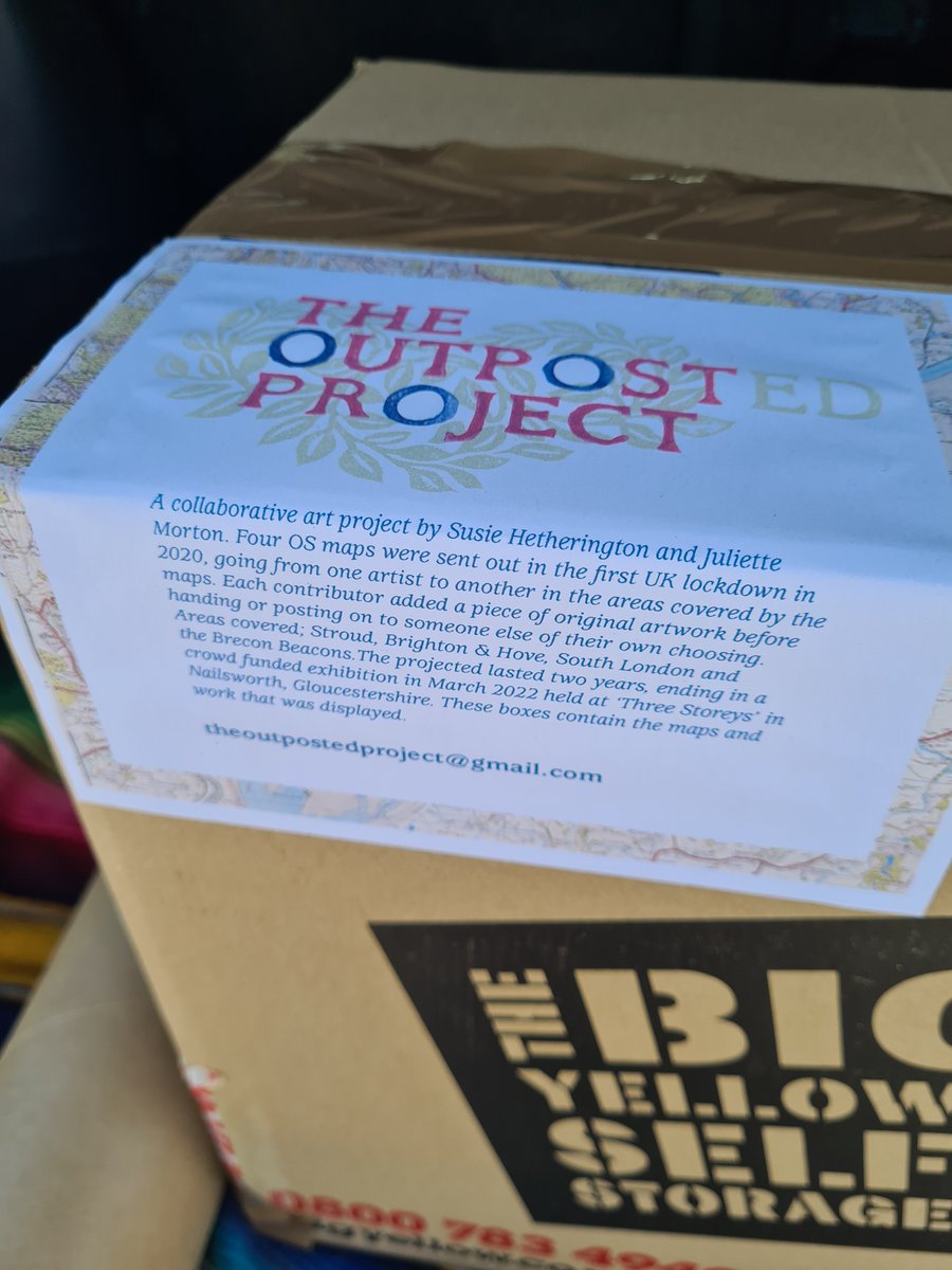 outposted1's tweet photo. Just taking a moment... bye bye Outposted Project 👋🏼 now in the safe hands of Gloucestershire Archives 🙏 it's been a ride 🎢

Huge and heartfelt thanks to all who've been involved 💙 love Juliette &amp; Susie x https://t.co/AexYM3BwtW