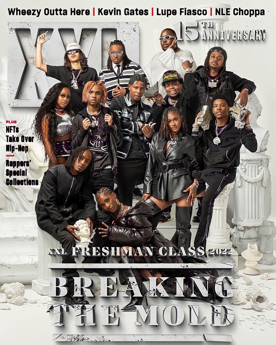 ToonGodTV's tweet photo. The official 2022 XXL Freshman Class is here!! Here’s the anime version. 
TAG @XXL @XXL @XXL 🌙 https://t.co/E5fndHnVyj