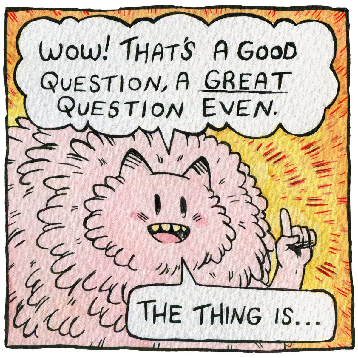 Big Fluff responds to a burning question about Bela Dimitrescu ✨
