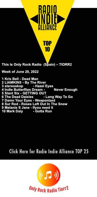 Top 10 tiorr2 next week:
 <a href="/krisbellmusic/">Kris Bell</a> via <a href="/curtaincallgrp/">Curtain Call Records</a>
 <a href="/Updiver/">George Lyamkin</a>
 <a href="/STEREOSKOP/">stereoskop</a> via ANEMOS PROMOTIONS
 <a href="/indiebdream/">Indie Butterflies Dream</a>
 <a href="/SlantSixband/">Slant SIx</a>
 <a href="/TheDeadDaisies/">The Dead Daisies</a> via <a href="/curtaincallgrp/">Curtain Call Records</a>
 <a href="/DamnYourEyes3/">Damn Your Eyes</a> via <a href="/bespoke_pr/">Bespoke Media PR</a>
 <a href="/SurRodBand/">Sur Rod</a>
 <a href="/melanie_jane_s/">Melanie S Jane</a>
 <a href="/MarkDalyMusic/">Mark Daly</a> via @plugginbaby