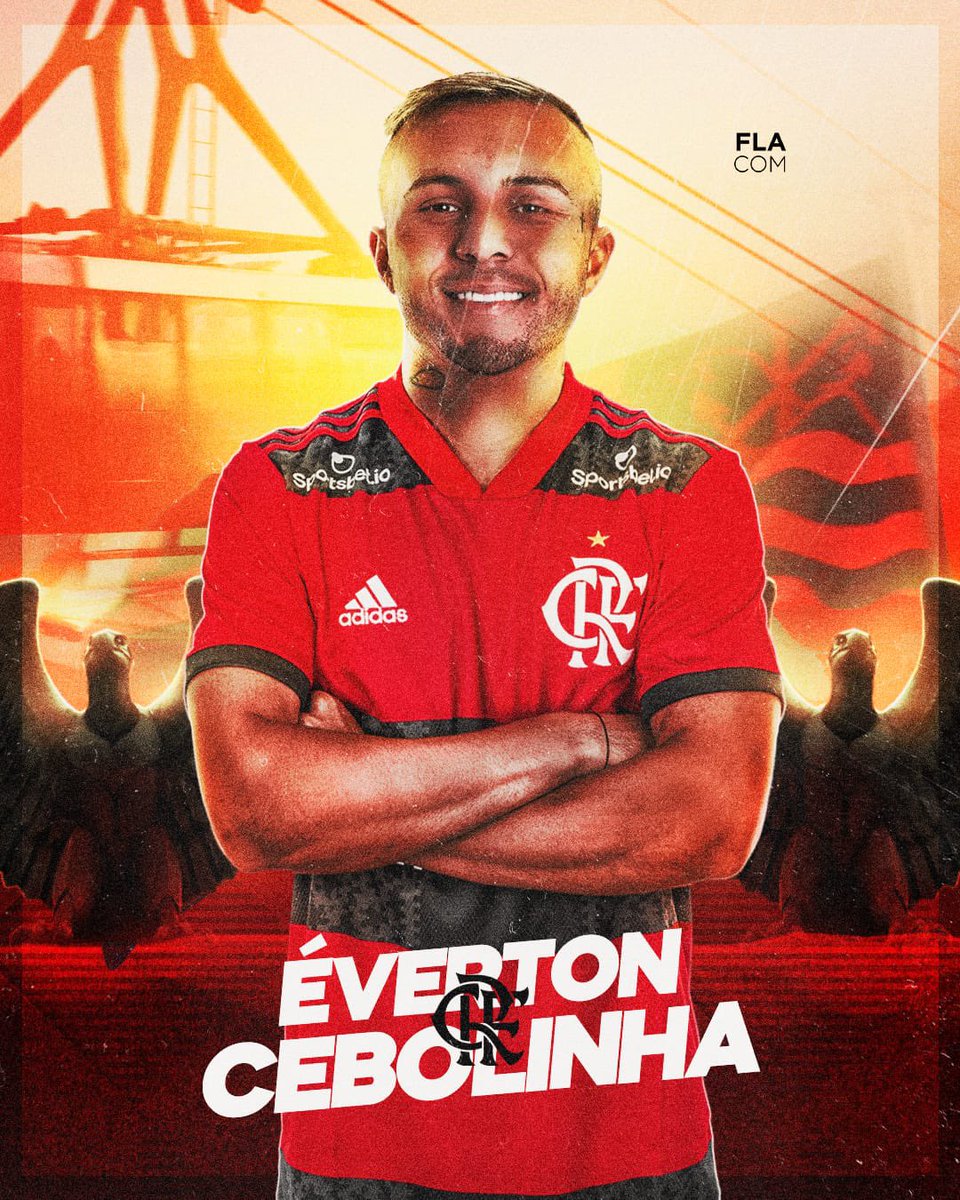 venecasagrande's tweet photo. Everton Cebolinha é jogador do Flamengo!

O atacante já inicia os exames médicos nesta sexta-feira.

Mais detalhes em instantes no #Sbtsportsrio @sbtrio https://t.co/P6z5O7OMsu