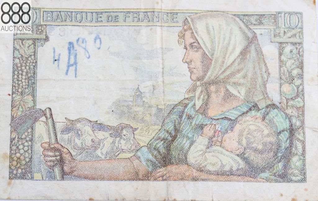 888auctions's tweet photo. Lot of Four Netherlands, France, Italy Currency
(Bidding starts at $1 - Auction Ends: June 23rd at 8:00pm)

View item at: https://t.co/PI34PGftXC

 #currencycollector #numismatics #numismaticssociety #numismaticsforever #banknotes #banknotescollector #banknotescollectors https://t.co/0N80OhZcri