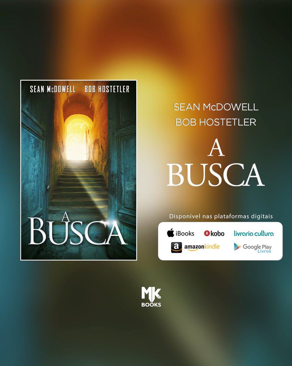 MKMusicBrasil's tweet photo. No e-book "A Busca", da @bvbooks_, Sean Mcdowell e Bob Hostetler contam a trajetória de uma menina em busca de seu pai, ao mesmo tempo que é confrontada com a Palavra do Senhor, nesta literatura envolvente. Confira!
LEIA: https://t.co/NtSE4HSZBM
#MKMusic #ebook #ABusca https://t.co/AlL1swVGpM