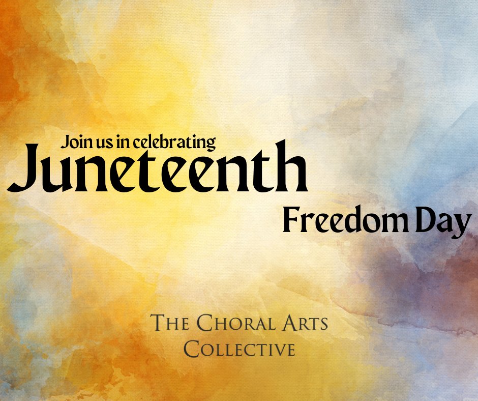 BelCantoCo's tweet photo. Happy Juneteenth from the Choral Arts Collective! 🎶 

#NCArts #ArtsGSO #CreativeGreensboro #BelCanto #beautifulsinging #greensboronc #greensboromusic #336music  #musiceducation #didyounow #musicfriday #musichistory #Juneteenth #happyjuneteeth #blackexcelence https://t.co/IFwmVKBsgf