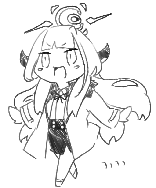 定期的にアルちゃんを描きたい 