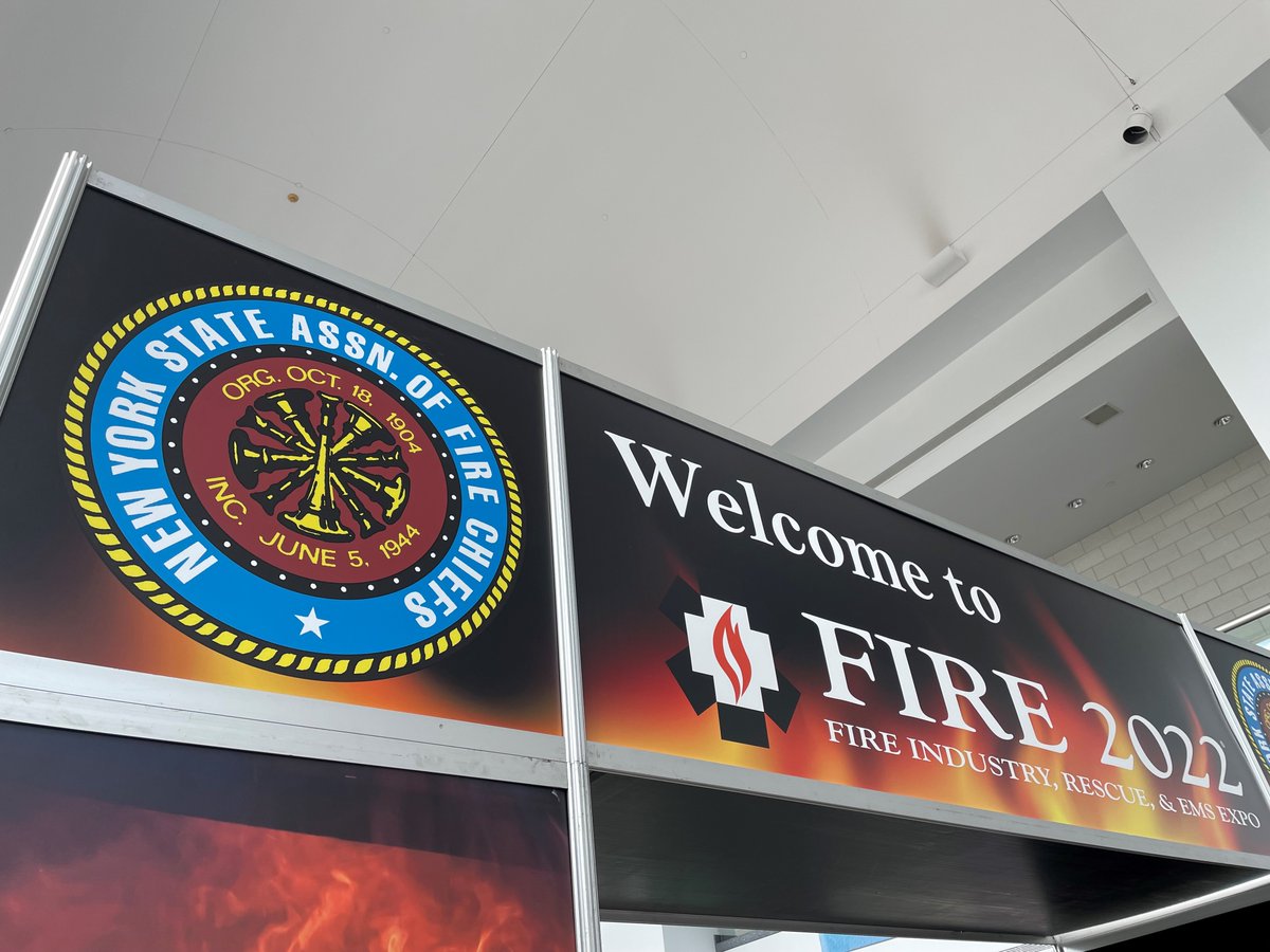 WendelCompanies's tweet photo. Wendel/Five Bugles Design is at the @nysfirechiefs 116th Annual Conference &amp; Fire Expo this week, the largest fire industry, rescue, and EMS expo in the Northeast. #stationdesign #design #fivebuglesdesign #nysafc https://t.co/4YRMuvczIc