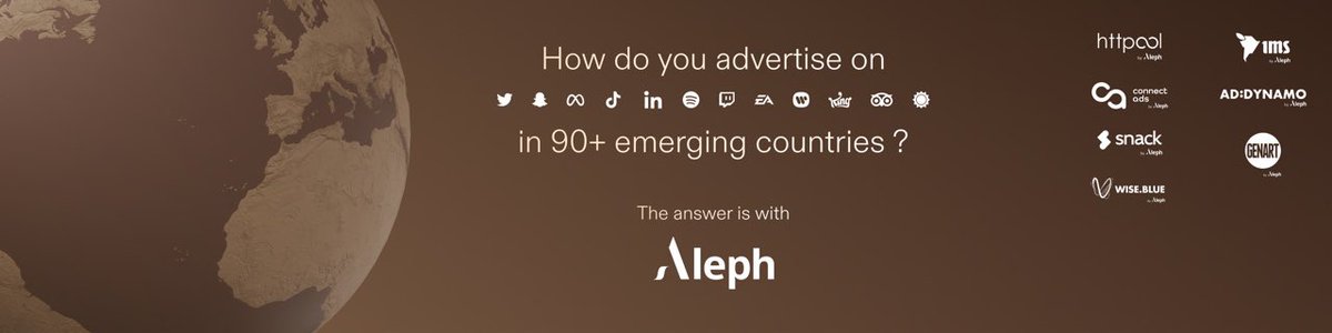 M_Megahed's tweet photo. Meet the @AlephHolding Team in Cannes …. Happy to be back and see you all there 🙏@ConnectAds https://t.co/a3fdmGGuVR