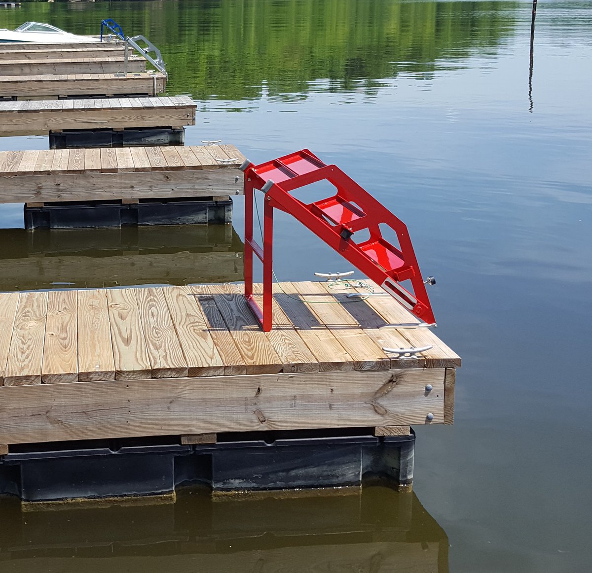 IAScustom's tweet image. Beat the heat and get in the water! Toddlers, grandmas, and even the dogs can use our long lasting aluminum ladders. Don't just take our word on it, grab one today for your family. Available online at ow.ly/Y2vW50JA7kB or give us a call at 800-388-6884.