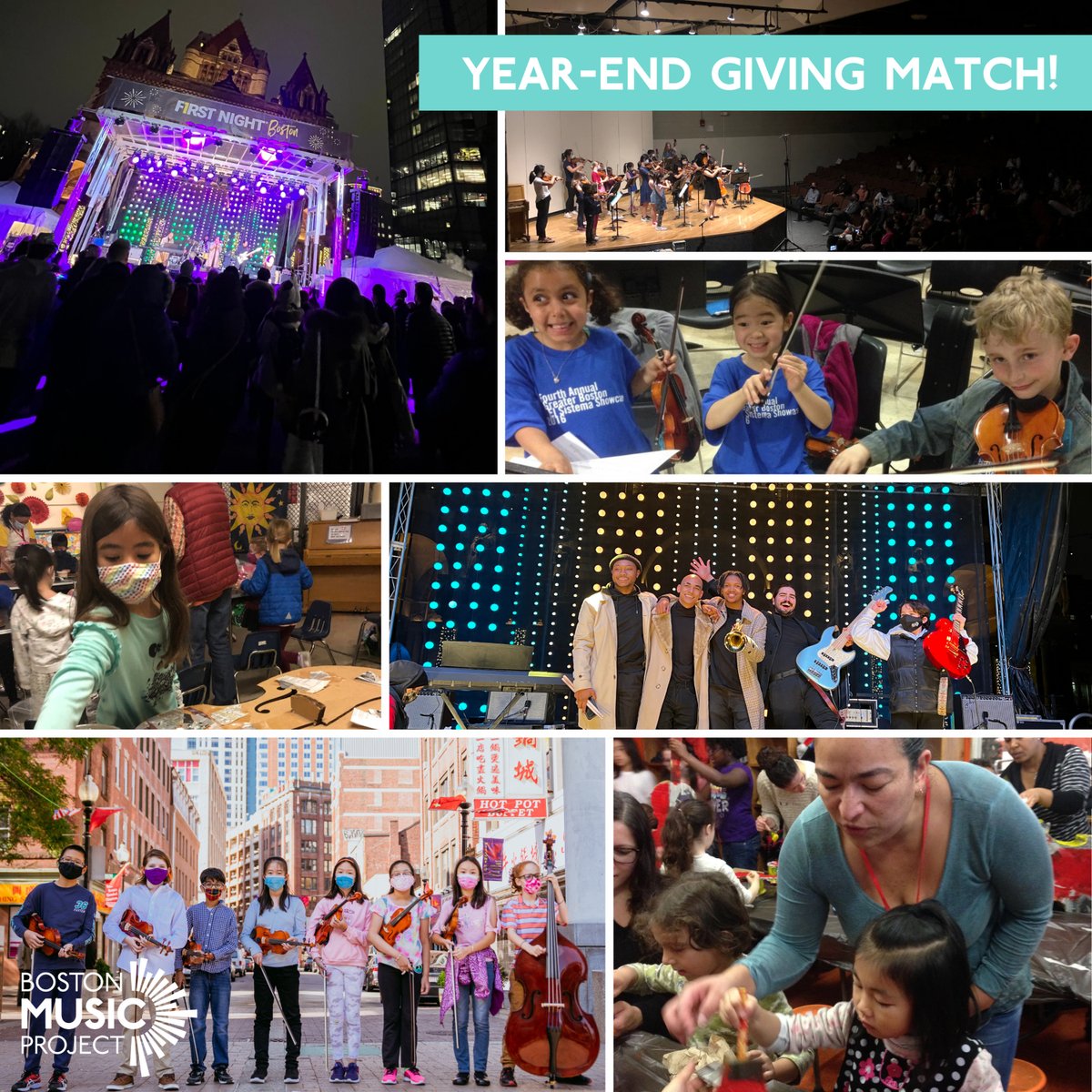 With your donations, BMP awarded over $42,000 in scholarships to families in need last year alone! Play the most important part in our music program with a donation today! Now through June 30th, 2022, All donations will be matched up to $5,000.

secure.givelively.org/donate/boston-…