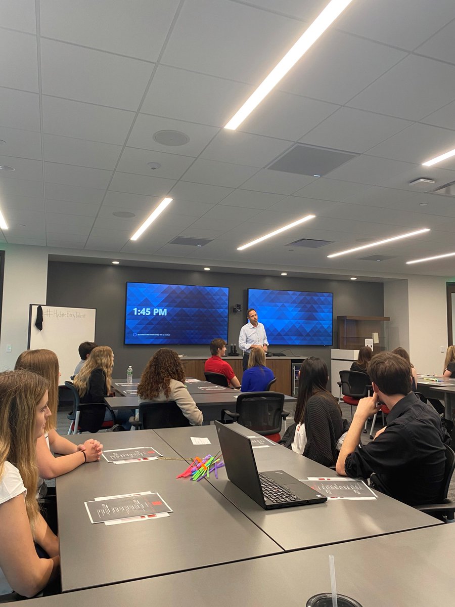 Last week we kicked off the summer with our 29 intern &amp; co-op program students at the Hydrite HQ. Students get to work alongside leaders managing capital improvement projects + other high-value tasks. Welcome 2022 interns &amp; co-ops!