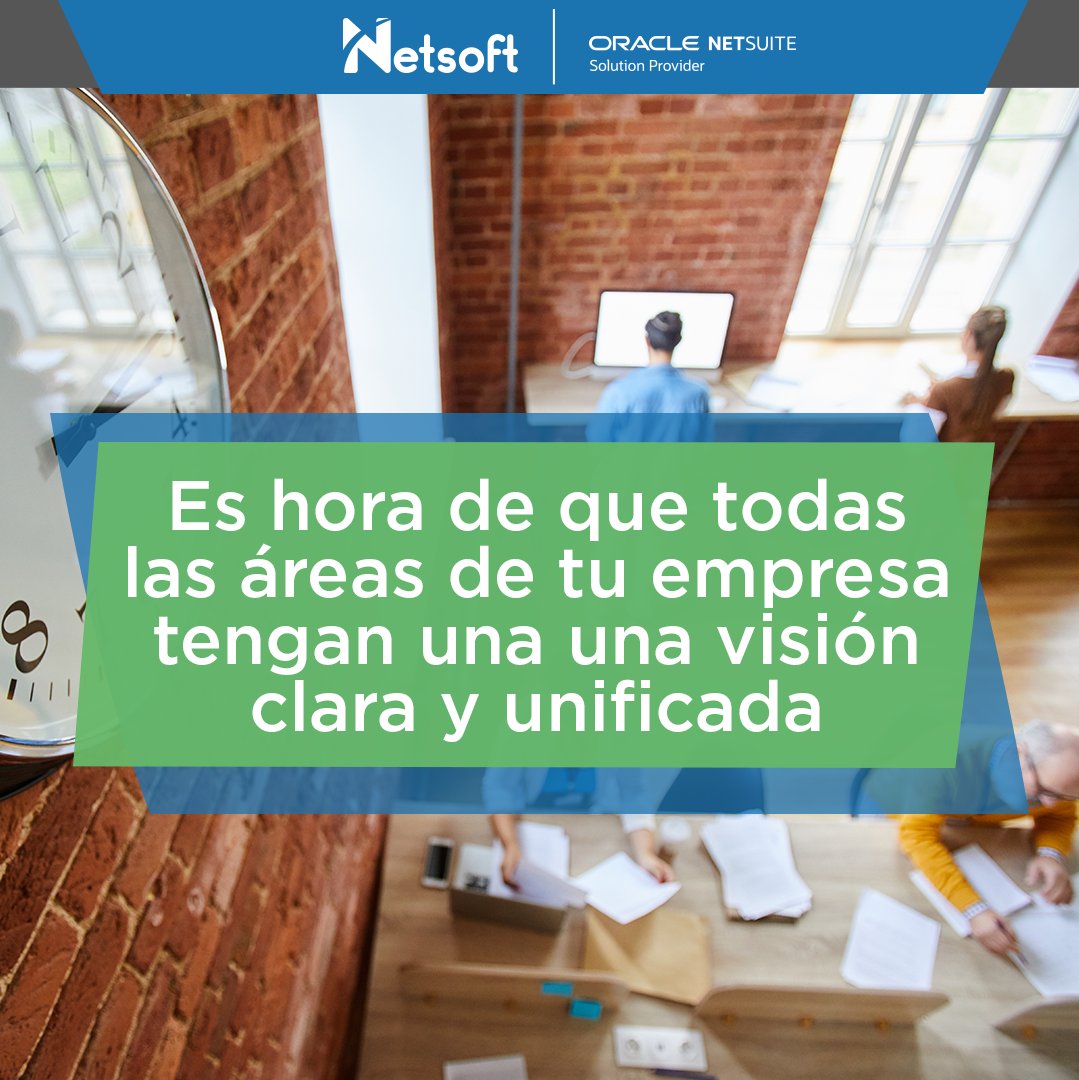 Cuando toda tu información está distribuida en distintas plataformas, es difícil analizarla. ¡No pierdas más el tiempo! Contáctanos: my.mtr.cool/najqfmlxui 
#Netsoft #OracleNetSuite #CRM
