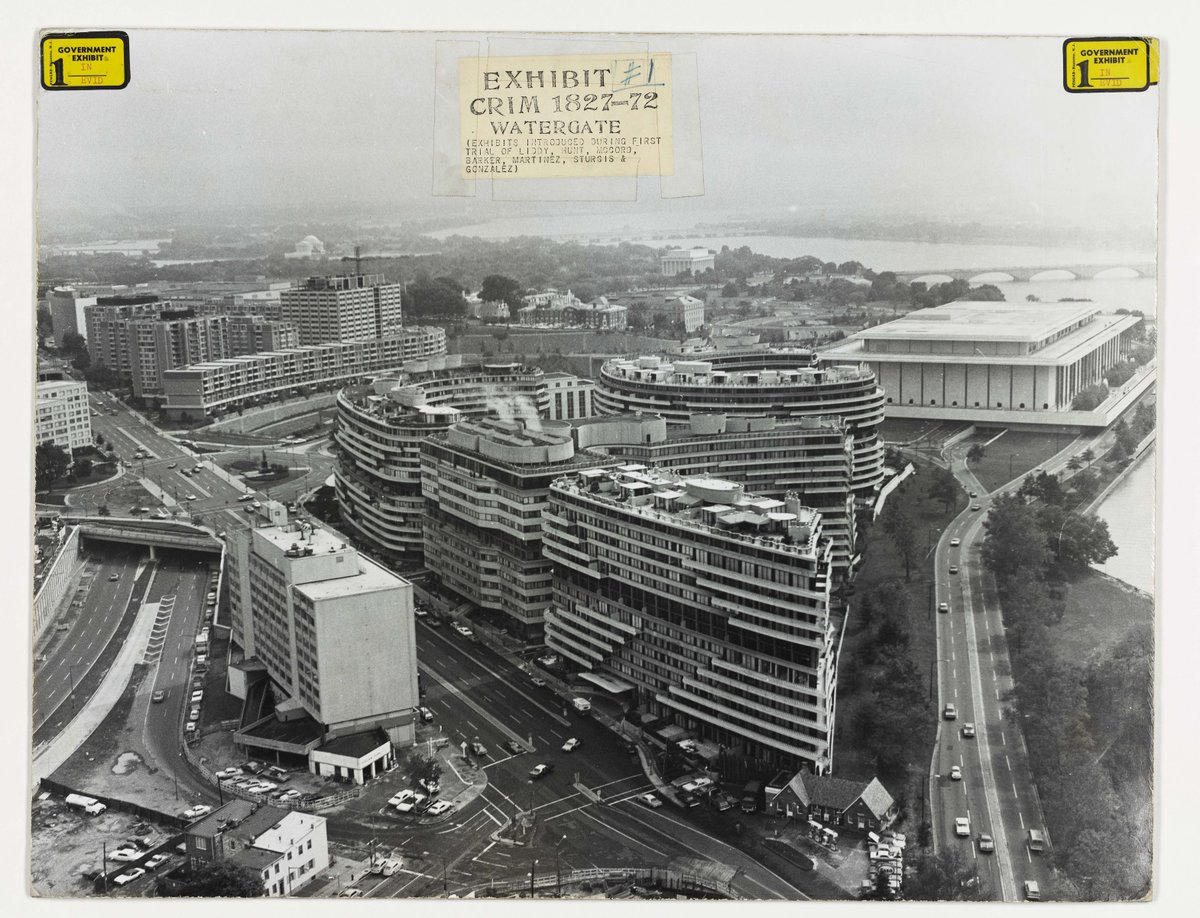 #OTD in 1972, a night guard at Washington, D.C.'s Watergate office complex was making his rounds when he noticed a suspiciously taped-open exit door. He quickly alerted authorities, setting off a series of events that would forever change the nation. fbi.gov/watergate