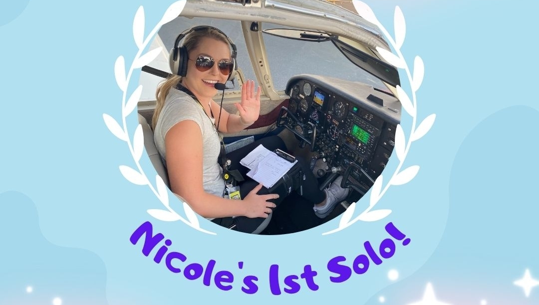 Nicole's 1st Solo! 😎