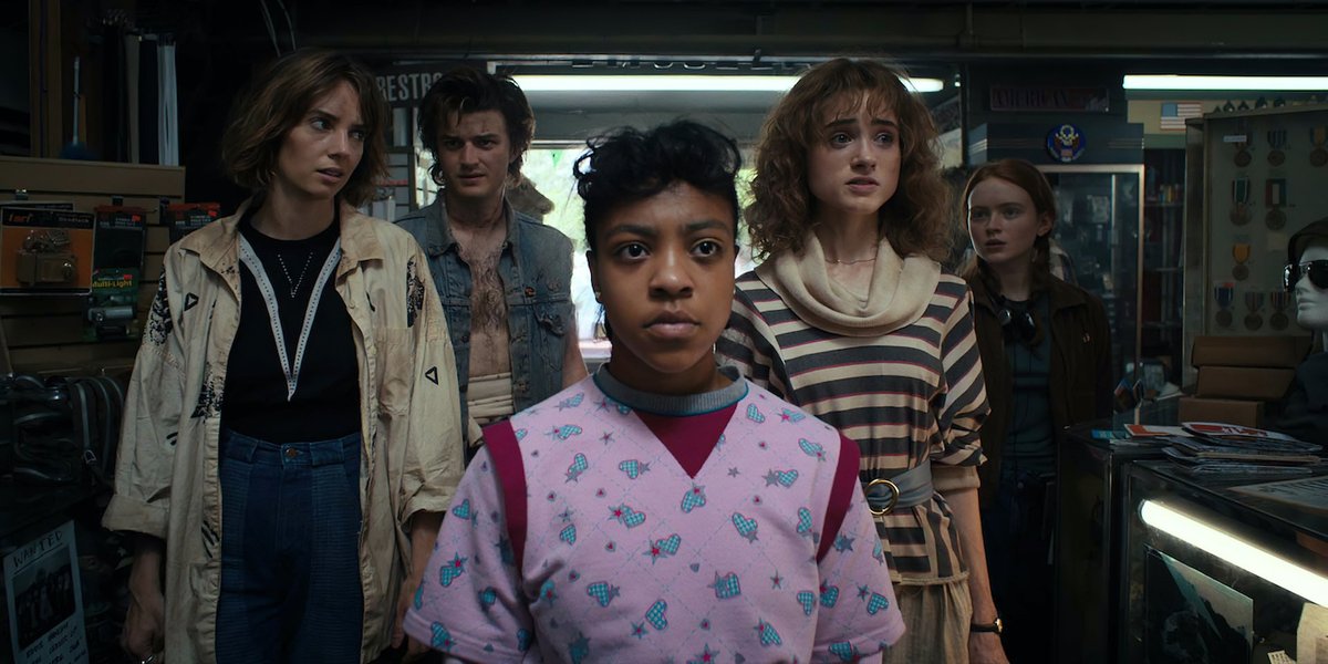 netflix's tweet photo. Stranger Things 4 Vol. 2 drops in 14 days! https://t.co/ht6mDJPOdg