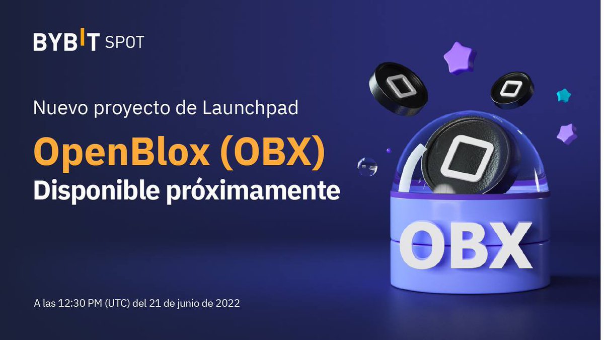 MinimalTrader_'s tweet image. 🚨 Amigos!! OBX está por llegar a Bybit Launchpad y para celebrarlo regalaremos 27,500 $OBX! ⤵️

✅ Dar RT
✅ Seguir a @BybitMexico y @MinimalTrader_ 
✅ Mencionar a un amigo

🗓 Habrá 5 ganadores el 23 de junio

👉🏾 bybit.com/es-ES/trade/sp…
