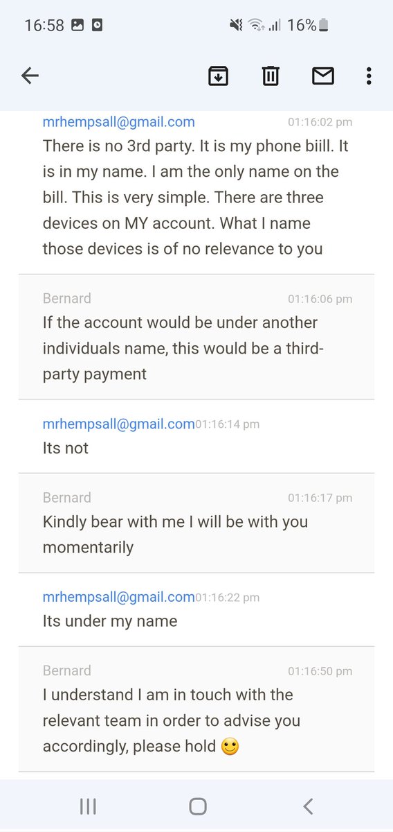 hemp_crypto's tweet photo. @BokuPayByMobile Is this exchange with @casino_gods real?

Not one person in the place can read and understand a bill and what an account is/how one works. Not one!

Watch out folks. If they're this desperate over £450 then any large deposits are certainly at risk! Acting broke. https://t.co/Ao0EO8ALKy