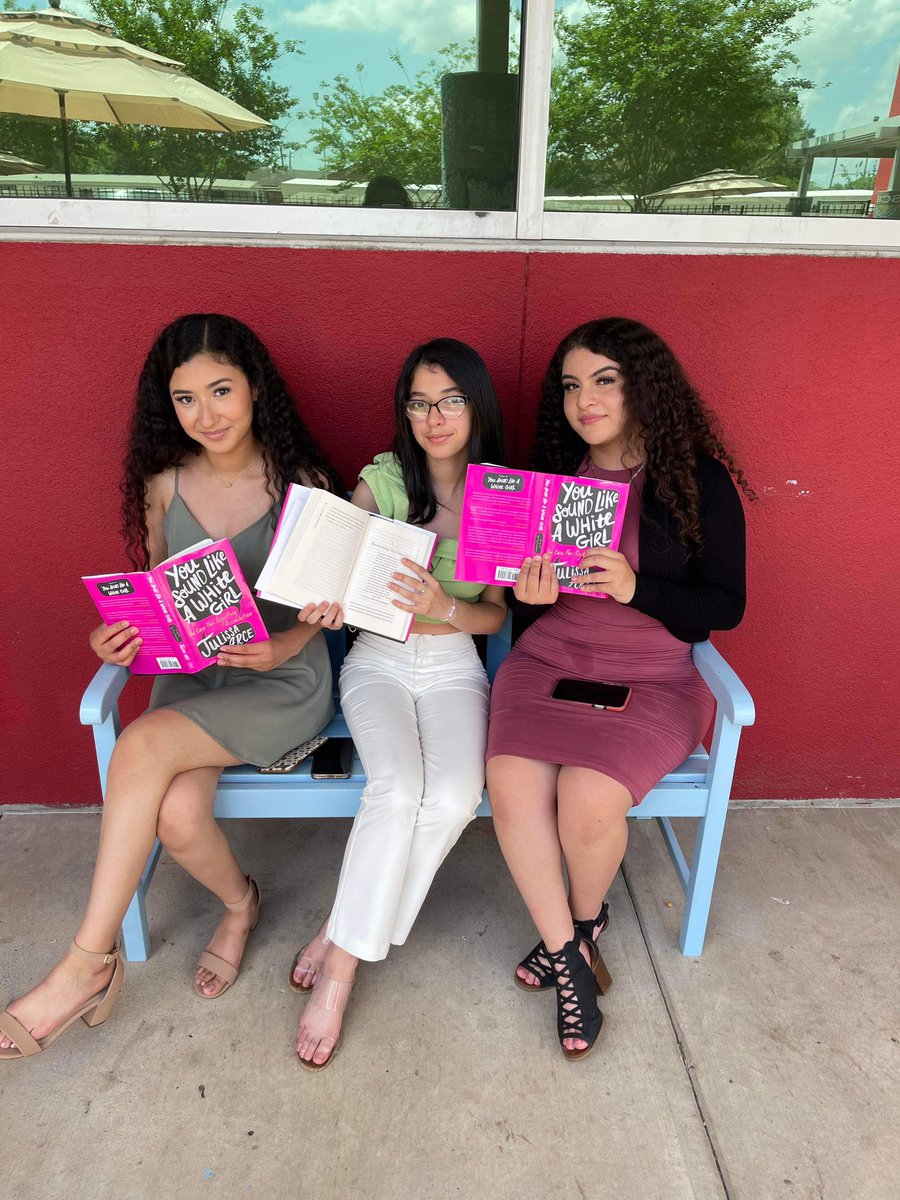 yulissagmora's tweet photo. In love with our new book “You Sound Like a White Girl: The Case for Rejecting Assimilation” by @julissaarce 💕 #EntreMujeres https://t.co/Hg6oTRwKwP