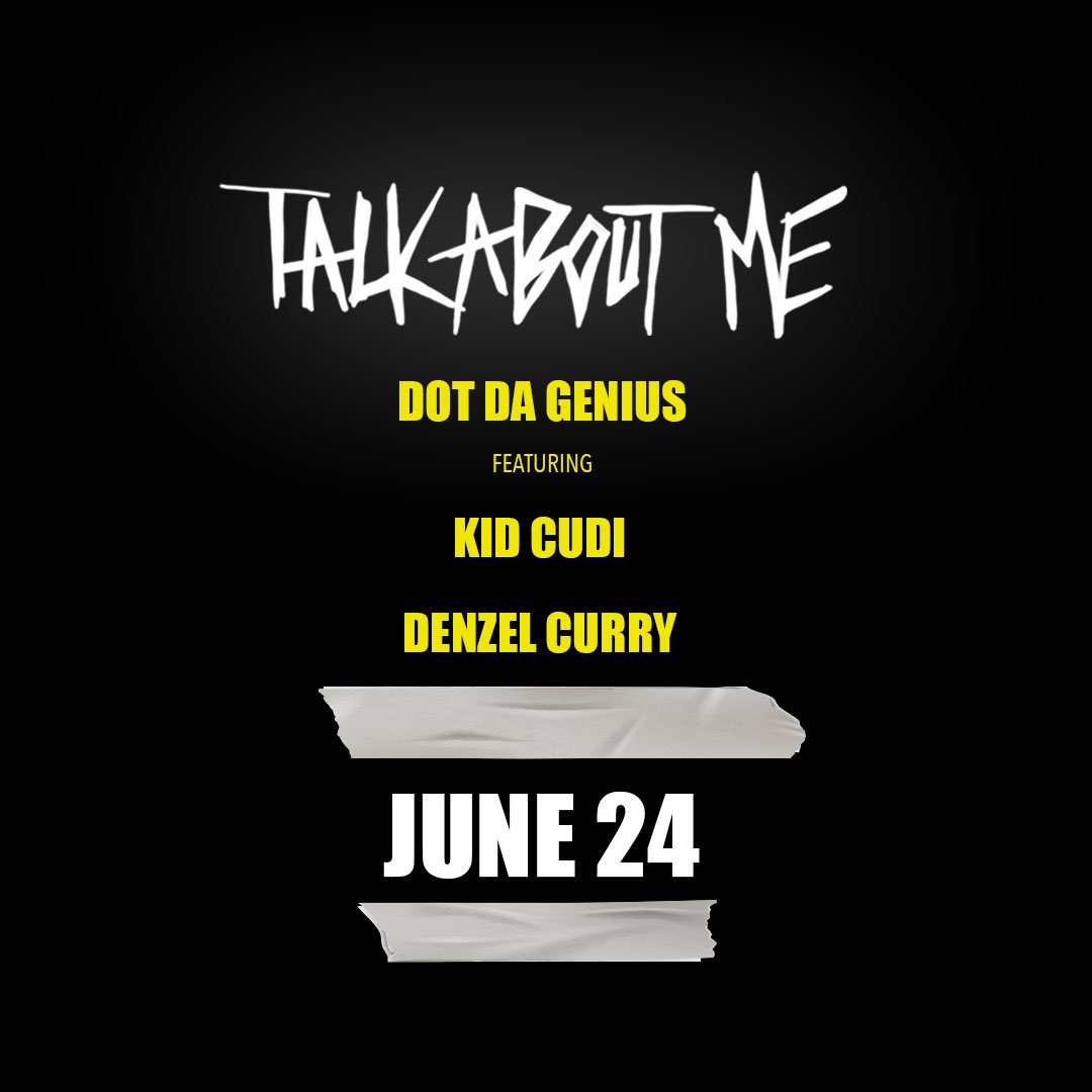 DotDaGenius's tweet photo. DENZEL!!!! @denzelcurry >:)

🗣 #TalkAboutMe June 24th 🔒 https://t.co/b0ohBNhDur
