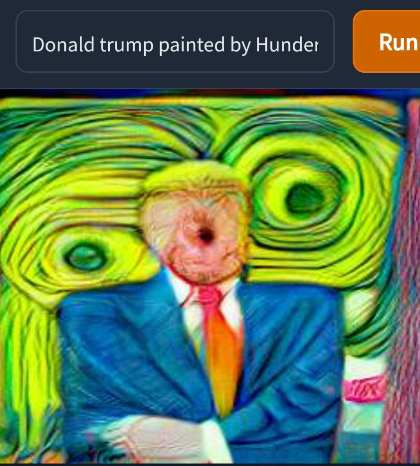 Dall-E hat eine klare Meinung zu #Trump