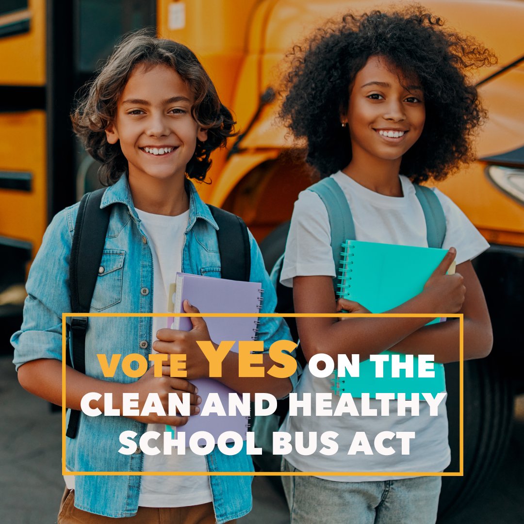 AdvEnergyWorks's tweet photo. California's state Senate has a chance to makes school transportation healthier for kids and communities! Let's tell CA Senators: vote YES on #AB2731 to ensure the state's new school buses are all electric by 2035. #caleg https://t.co/LSvl0RuNV7 https://t.co/ZjOpDBrBe9