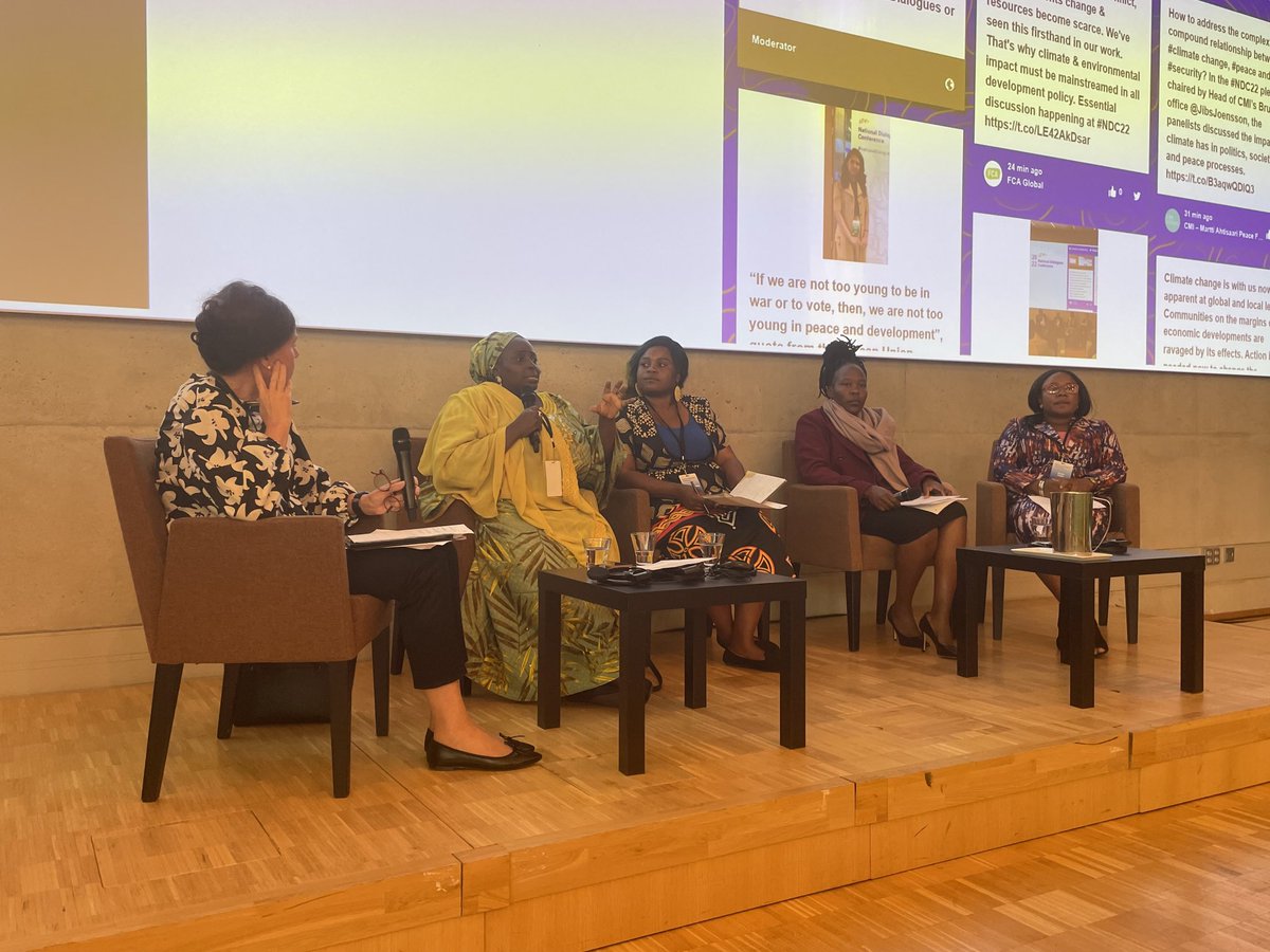 ‘Due to emerging climate emergencies, traditional dispute mechanisms are no longer working.’ - ⁦<a href="/BakoLantana/">Lantana Bako Abdullahi</a>⁩ ⁦<a href="/KAICIID/">KAICIID</a>⁩ ⁦<a href="/peacemakersnetw/">Peacemakers Network</a>⁩ ⁦<a href="/NDCFI/">National Dialogues FI</a>⁩ #NDC2022