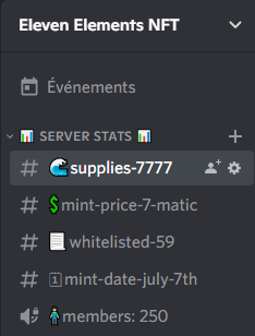 11ElementsNFT's tweet photo. The discord server is 9 days old and already we've reached 250 Members. Join now and you could get free #NFTs! 

🎁✅  https://t.co/SV5CTcHxlN

We are building a #NFTCommunity that is for everyone <3 https://t.co/IvVUD66kwq