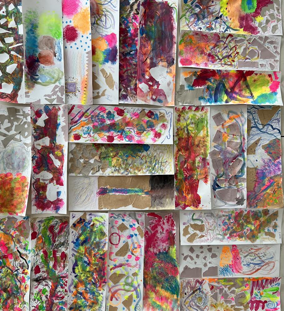 Fabulous abstract mark making from Cambridge class in their art transition session. Excellent work again with Mrs Newsam. Well done Cambridge and see you soon! <a href="/BSAKprimary/">BSAK Primary School</a> <a href="/BSAKart/">BSAK Art</a>