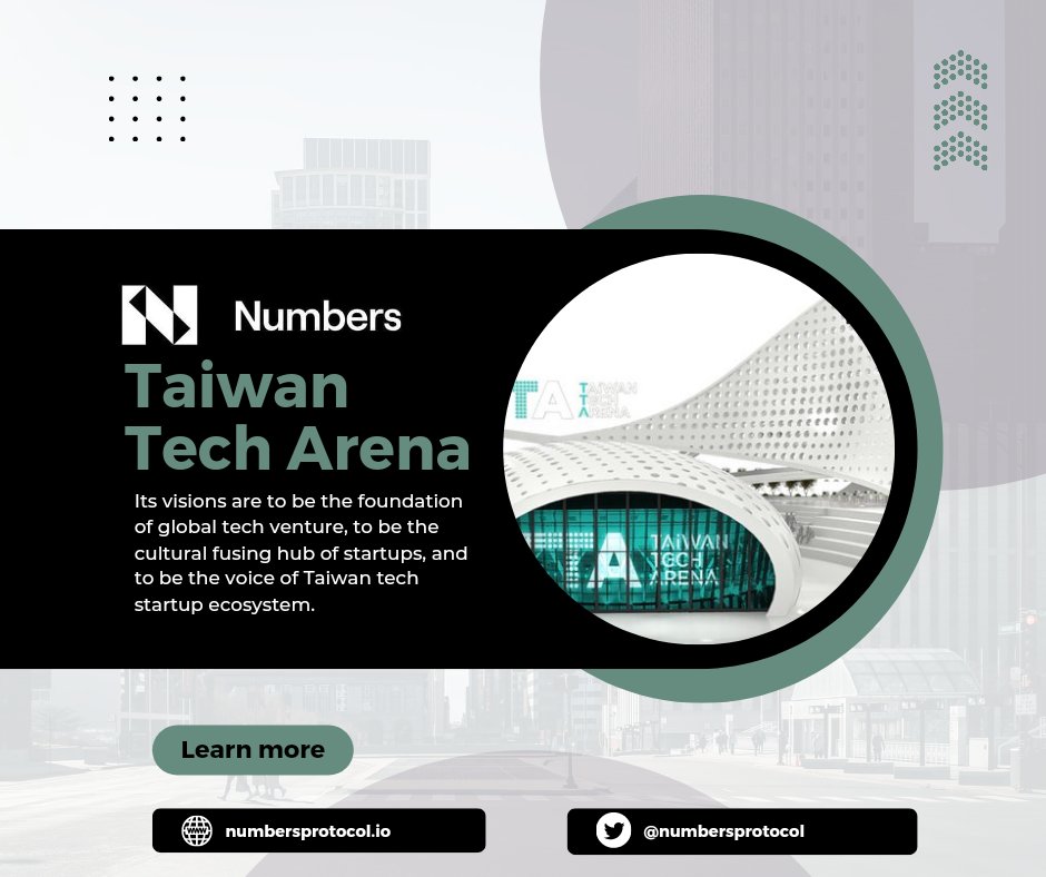 BerriesCrypto's tweet photo. #NumbersProtocol is present at #LondonTechWeek2022 hosted by @TaiwanTechArena 📊💥
@numbersprotocol is among the 6 innovations shortlisted for facilitating digital transformation in the #blockchain industry 🚀
#Blockchainevent #Web3 #Numberverse #NumArmy $NUM https://t.co/jerW8u1INb