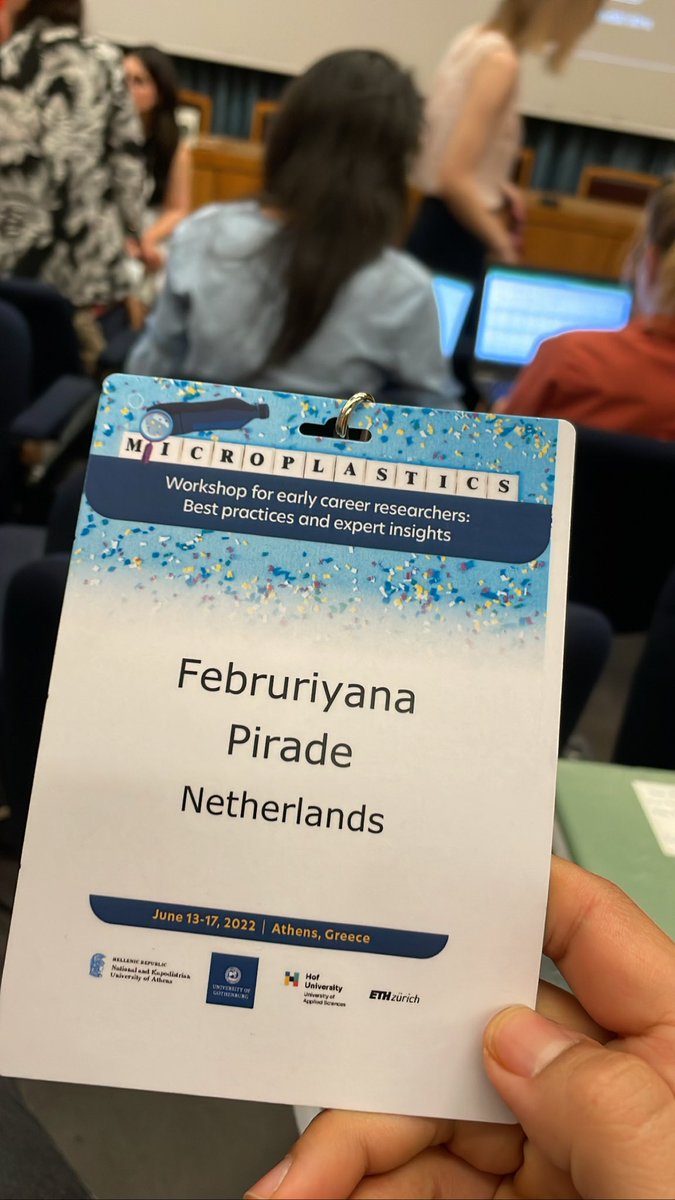 piradef's tweet photo. A fun, insightful and engaging way to learn about micro- and nanoplastic #Microplasticsworkshop
.
.
.
Athens feels (hot) like home by the way https://t.co/gg6YG5xd4Q