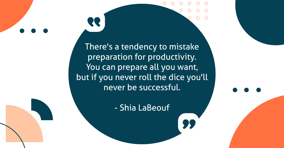 CollearOnline's tweet photo. Prepare - but be ready to take action, too.
#Collear #PamTen #ShiaLaBeouf #motivationalquotes #quotes #productivity #successful https://t.co/opL0wHvMEC