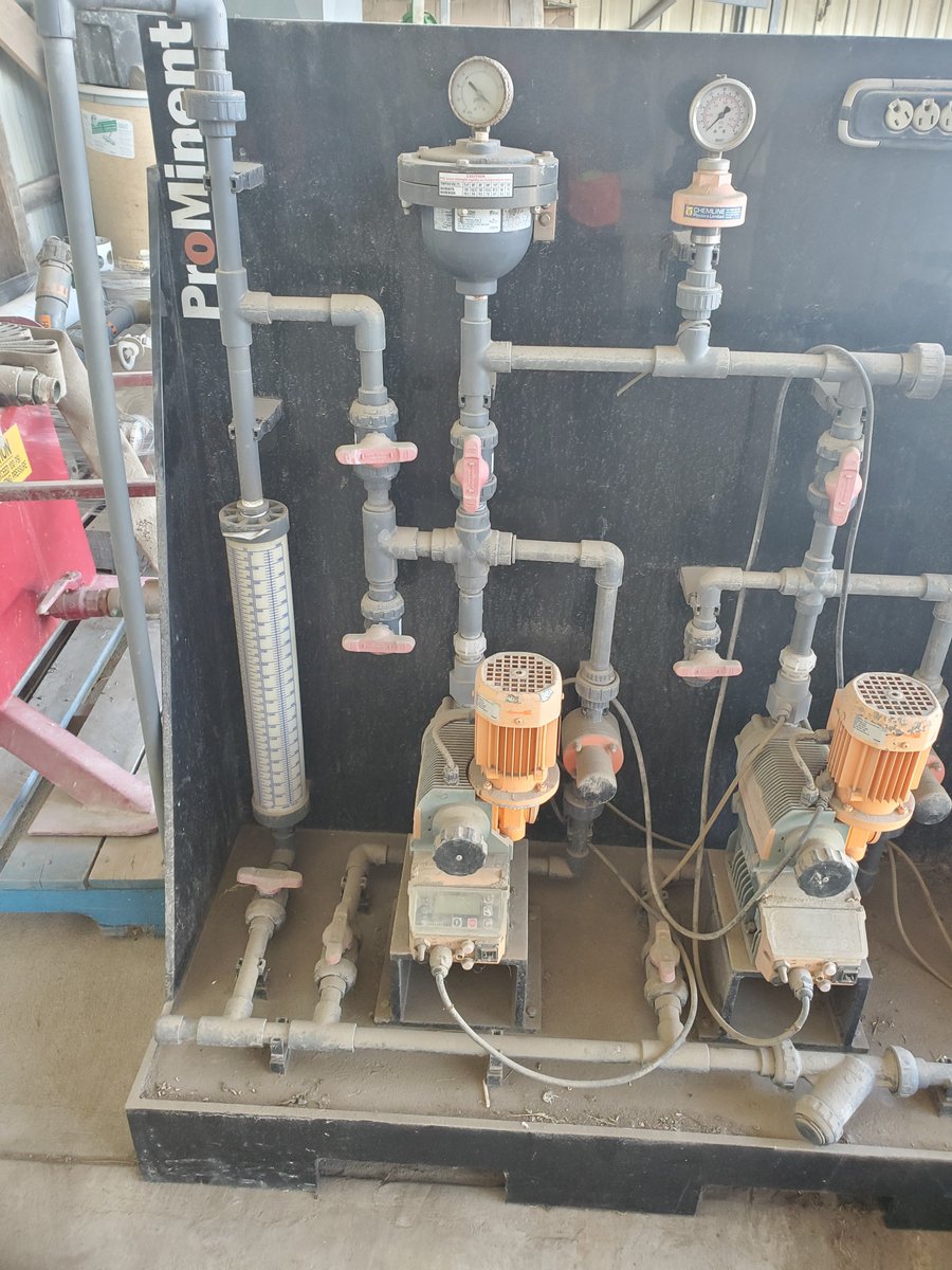FlochemLtd's tweet photo. BARGAINS GALORE!! Make us an offer. 
Flochem has used chemical/industrial dispensing equipment for sale including a Six Nozzle Filling Station and a ProMinent Pro Series Skid Mounted Metering Pump Package . Message me for pricing and more details. 💰 https://t.co/igo2ulrGJm