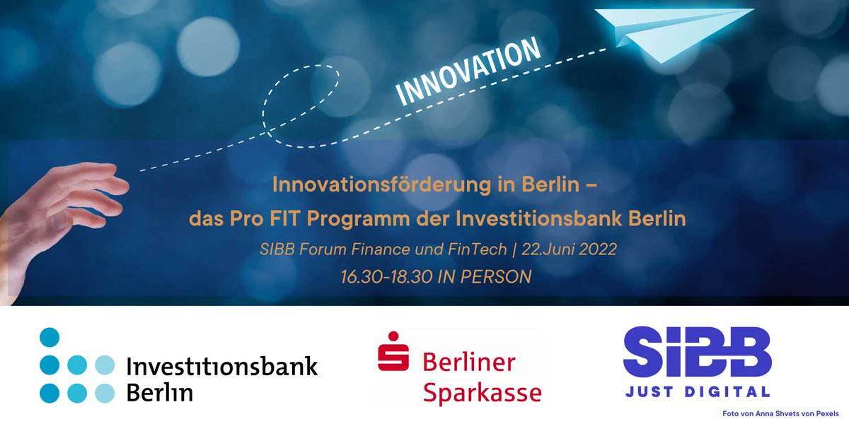 Sie sind #Unternehmer und wollen technologische Entwicklungen realisieren? Mit der #ProFIT-Finanzierung werden Ihre Ideen in allen Phasen des #Innovationsprozesses unterstützt.

Jetzt hier anmelden: buff.ly/3H8XNwx

#funding #publicfunding #finance #innovation