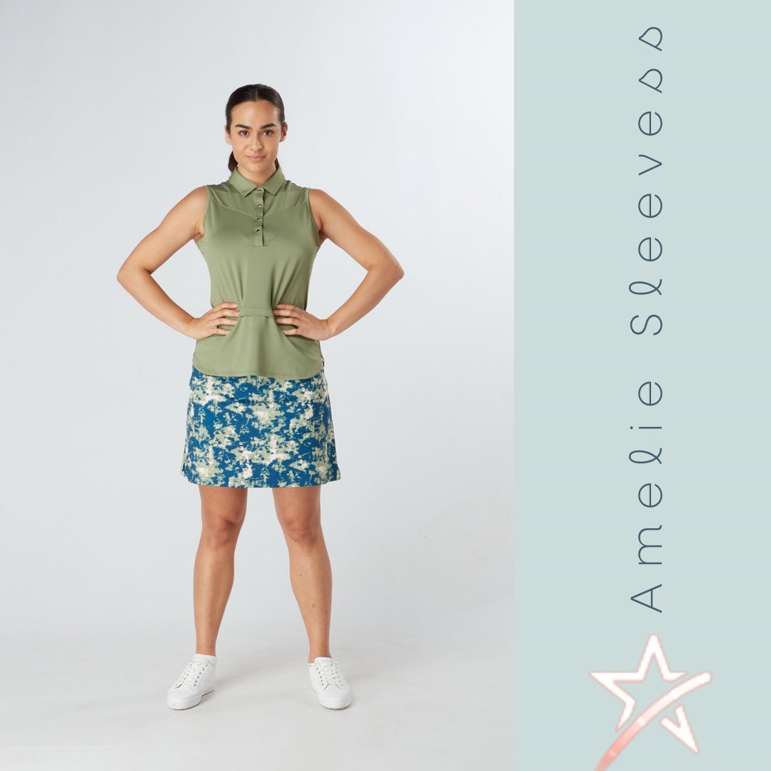 sosladiesgolf's tweet photo. Stay cool this weekend with a sleeveless top and skort combo, perfect to beat the heat 🌞
#summergolf #golfinstyle https://t.co/Fjxa8mFaMA