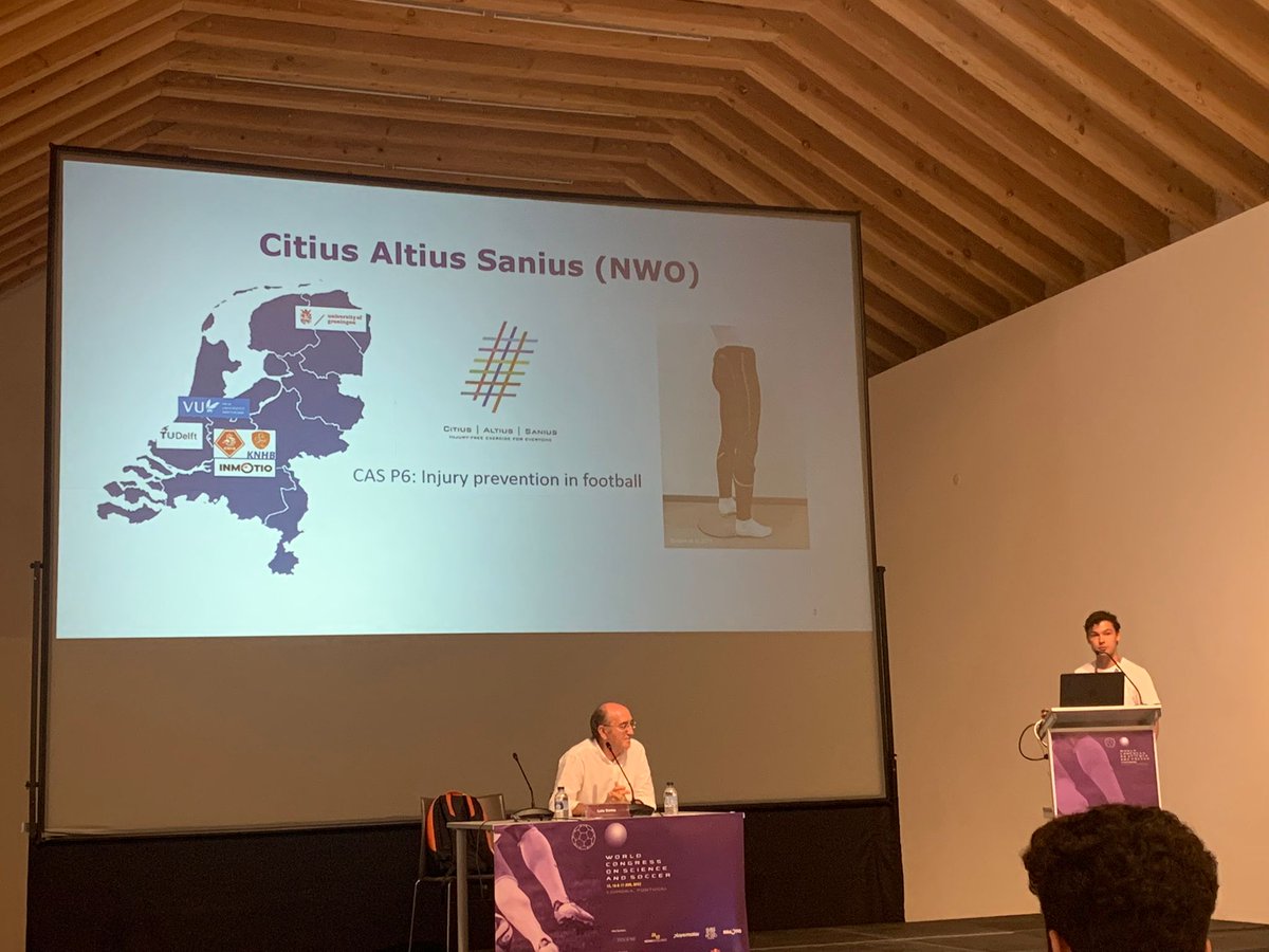 BBastiaansen's tweet photo. Thank you @wcss2022 for giving the opportunity to present my research⚽😁 #SmartSensorShort #Conference #Coimbra https://t.co/N5p9LPYUGX