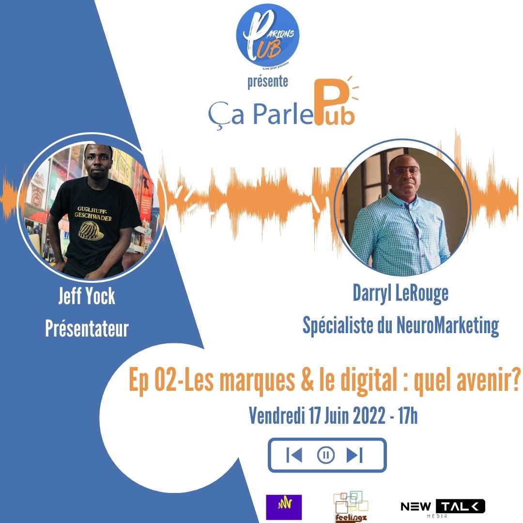 PubParlons's tweet photo. C’est quoi le digital?
Que font les marques pour s’y démarquer ?

Embarquement immédiat avec Darryl LeRouge spécialiste du Neuromarketing pendant plus de 20 minutes dans la sphère digitale des marques Camerounaises.😋

L’épisode👉🏾 https://t.co/dG11teJODX

#podcast
#çaparlepub https://t.co/2YIisEzzHc
